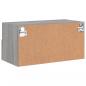 Preview: TV-Wandschrank Grau Sonoma 60x30x30 cm Holzwerkstoff