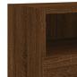 Preview: TV-Wandschrank Braun Eiche-Optik 60x30x30 cm Holzwerkstoff