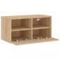 Preview: TV-Wandschrank Sonoma-Eiche 60x30x30 cm Holzwerkstoff