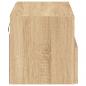 Preview: TV-Wandschrank Sonoma-Eiche 60x30x30 cm Holzwerkstoff