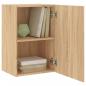 Preview: TV-Wandschrank Sonoma-Eiche 40,5x30x60 cm Holzwerkstoff