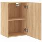 Preview: TV-Wandschrank Sonoma-Eiche 40,5x30x60 cm Holzwerkstoff