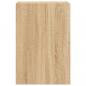 Preview: TV-Wandschrank Sonoma-Eiche 40,5x30x60 cm Holzwerkstoff