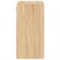 Preview: TV-Wandschrank Sonoma-Eiche 40,5x30x60 cm Holzwerkstoff