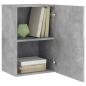 Preview: TV-Wandschrank Betongrau 40,5x30x60 cm Holzwerkstoff