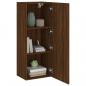 Preview: TV-Wandschrank Braun Eiche-Optik 40,5x30x102 cm Holzwerkstoff