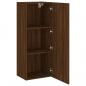 Preview: TV-Wandschrank Braun Eiche-Optik 40,5x30x102 cm Holzwerkstoff