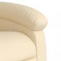 Preview: Massagesessel Elektrisch Creme Stoff