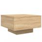 Preview: Couchtisch Sonoma-Eiche 55x55x31 cm Holzwerkstoff