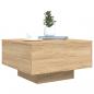 Preview: Couchtisch Sonoma-Eiche 55x55x31 cm Holzwerkstoff