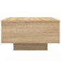 Preview: Couchtisch Sonoma-Eiche 55x55x31 cm Holzwerkstoff