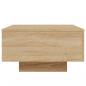 Preview: Couchtisch Sonoma-Eiche 55x55x31 cm Holzwerkstoff