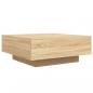 Preview: Couchtisch Sonoma-Eiche 80x80x31 cm Holzwerkstoff