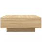 Preview: Couchtisch Sonoma-Eiche 80x80x31 cm Holzwerkstoff