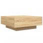 Preview: Couchtisch Sonoma-Eiche 80x80x31 cm Holzwerkstoff