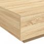 Preview: Couchtisch Sonoma-Eiche 80x80x31 cm Holzwerkstoff