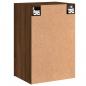 Preview: TV-Wandschrank Braun Eiche-Optik 40,5x30x60 cm Holzwerkstoff