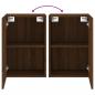 Preview: TV-Wandschrank Braun Eiche-Optik 40,5x30x60 cm Holzwerkstoff