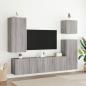 Preview: TV-Wandschrank Grau Sonoma 40,5x30x90 cm Holzwerkstoff