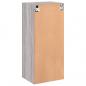 Preview: TV-Wandschrank Grau Sonoma 40,5x30x90 cm Holzwerkstoff