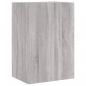 Preview: TV-Wandschrank Grau Sonoma 40,5x30x60 cm Holzwerkstoff