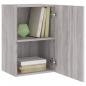 Preview: TV-Wandschrank Grau Sonoma 40,5x30x60 cm Holzwerkstoff