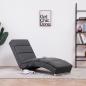 Preview: ARDEBO.de - Massage Chaiselongue Grau Kunstleder