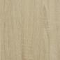 Preview: Konsolentisch Sonoma-Eiche 75x32x75 cm Holzwerkstoff