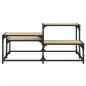 Preview: Couchtisch Sonoma-Eiche 87,5x87,5x40 cm Holzwerkstoff