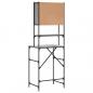 Preview: Waschmaschinenschrank Grau Sonoma-Eiche 68x48,5x194 cm