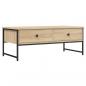 Preview: Couchtisch Sonoma-Eiche 101x49x39,5 cm Holzwerkstoff