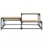 Preview: Couchtisch Sonoma-Eiche 107x107x40 cm Holzwerkstoff