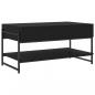 Preview: Couchtisch Schwarz 90x50x45 cm Holzwerkstoff