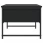 Preview: Couchtisch Schwarz 101x49x39,5 cm Holzwerkstoff