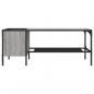 Preview: Couchtisch mit Regal Grau Sonoma 100x51x40 cm Holzwerkstoff