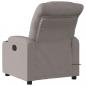 Preview: Massagesessel Elektrisch Taupe Stoff