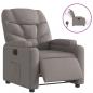 Preview: Relaxsessel Elektrisch Taupe Stoff