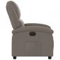 Preview: Relaxsessel Elektrisch Taupe Stoff