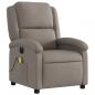 Preview: Massagesessel Elektrisch Taupe Stoff