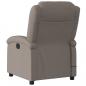 Preview: Massagesessel Elektrisch Taupe Stoff