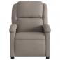 Preview: Massagesessel Elektrisch Taupe Stoff