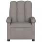 Preview: Massagesessel Elektrisch Taupe Stoff