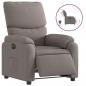 Preview: Relaxsessel Elektrisch Taupe Stoff