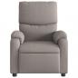 Preview: Relaxsessel Elektrisch Taupe Stoff