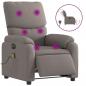 Preview: Massagesessel Elektrisch Taupe Stoff