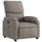 Preview: Massagesessel Elektrisch Taupe Stoff