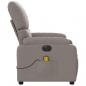 Preview: Massagesessel Elektrisch Taupe Stoff