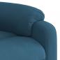 Preview: Relaxsessel Blau Samt