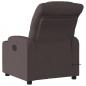 Preview: Massagesessel Dunkelbraun Stoff