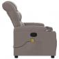 Preview: Massagesessel Taupe Stoff